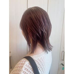 大人可愛い/髪質改善カラー/ピンクブラウン