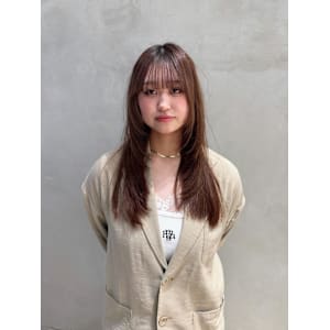 レイヤーカット/髪質改善/顔まわり