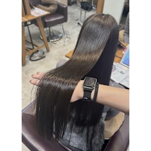 透明感アッシュグレージュ【港南台/艶カラー/髪質改善】