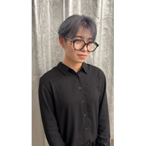 ステップボーンカットショート/ブルーシルバー