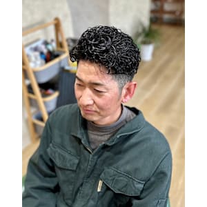 カールしっかりメンズパーマ