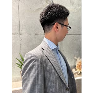 ［メンズカット/ヘッドスパ頭皮改善］スタイリングが簡単キマる