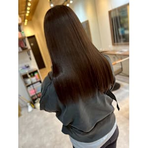 髪質改善カラー　オーダーメイドトリートメント　グレージュ学割