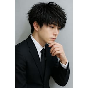 無造作マッシュレイヤー