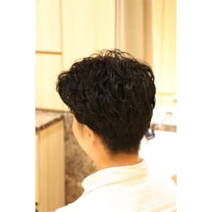 ビジネスツーブロ＋パーマ