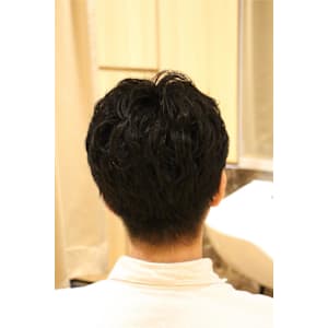 ビジネスツーブロ＋パーマ