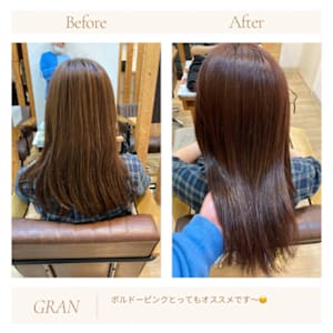 【4/25～5/11】髪質改善トリートメント+デザインカット