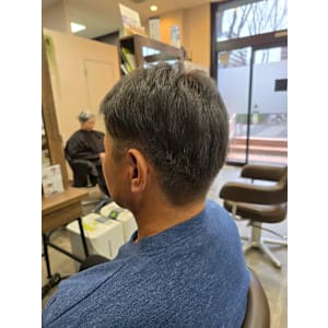 メンズカット/パーマ/グレイカラー/鎌取駅/韓国風/白髪染め