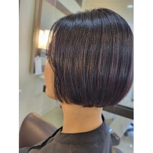 縮毛矯正ストレートボブ　ストレートボブ