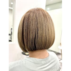 【RATIO 国分寺 uruna 前下がりボブ]