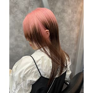 ルーツカラー　デザインカラー　ハイトーン　