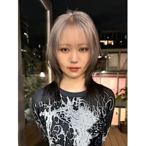 ルーツカラー　デザインカラー　ハイトーン　表参道/原宿