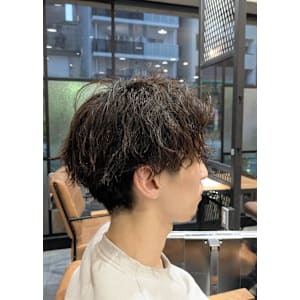 メンズゆるめパーマ