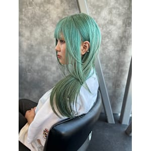 ワントーン　デザインカラー　ハイトーン　表参道/原宿 - Null 表参道本店 デザインカラー/ダブルカラー【ヌル】掲載中