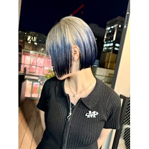 ルーツカラー　デザインカラー　ハイトーン　表参道/原宿 - Null 表参道本店 デザインカラー/ダブルカラー【ヌル】掲載中