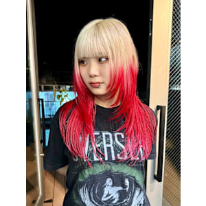 ルーツカラー　デザインカラー　ハイトーン　表参道/原宿 - Null 表参道本店 デザインカラー/ダブルカラー【ヌル】掲載中