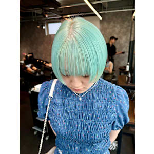 ワントーン　デザインカラー　ハイトーン　表参道/原宿 - Null 表参道本店 デザインカラー/ダブルカラー【ヌル】掲載中