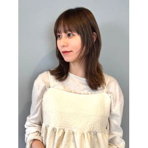 layer cut × Olive beige