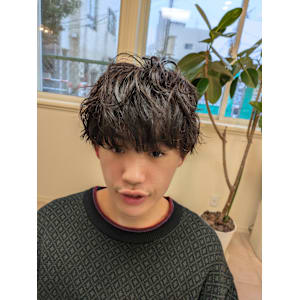 ツーブロパーマスタイル - nova hair【ノバ ヘア】掲載中