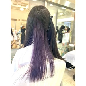 インナーカラー ムラサキ - ELLYLONDON 三宮Part2店【エリーロンドン サンノミヤパートツー】掲載中