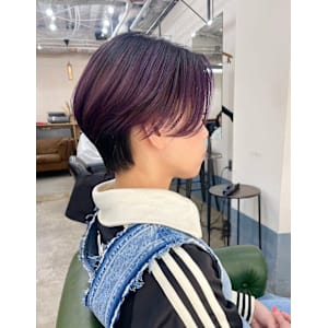 【ハンサムショート×パープルグラデーション】ethica