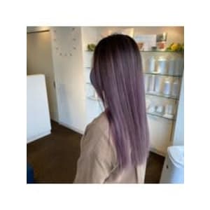 ピンク/大人綺麗/艶髪