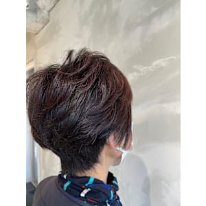 ザクロカラー×エレガントショート - hairmake＆design Axe-l【ヘアメイクアンドデザイン アクセル】掲載中