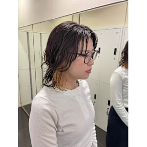 ［風花］ニュアンス　ウルフパーマ