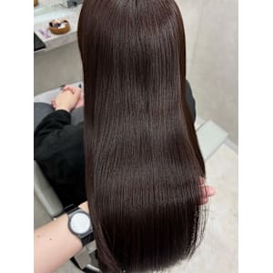 ブラウン/髪質改善/透明感カラー/TOKIOトリートメント