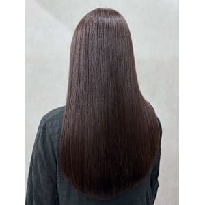 ブラウン/透明感カラー/似合わせカット/髪質改善Tr