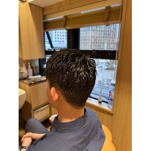 アイロンパーマ