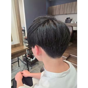 メンズカット/パーマ/グレイカラー/鎌取駅/韓国風/白髪染め