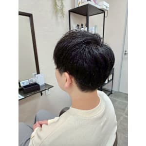 メンズカット/パーマ/グレイカラー/鎌取駅/韓国風/白髪染め