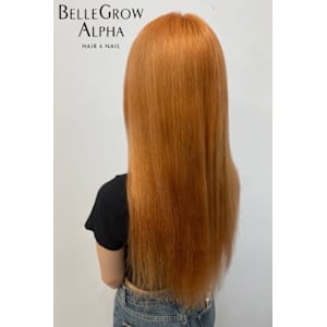 ダブルカラー＋エクステ - BELLE GROW ALPHA HAIR&NAIL【ベルグローアルファヘアアンドネイル】掲載中