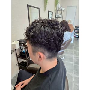 メンズカット/パーマ/グレイカラー/鎌取駅/韓国風/白髪染め - basset by aL-ter 鎌取店【バセットバイアルター】掲載中