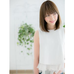 【Ray】キャラメルベージュ×エアストレート