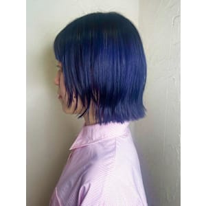【Reir_下北沢】*くびれボブ+ネイビーブルー*