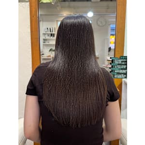 高濃度水素カラー　縮毛矯正