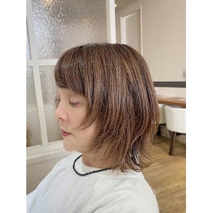 ハイライト＆くびれマッシュ☆マンネリ脱却