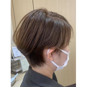 どの角度からもキレイ☆ハンサムショート