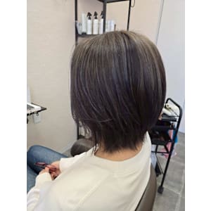 ボブスタイル　ハイライト