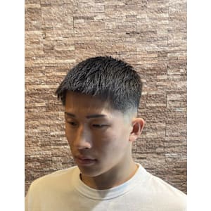 銀座 理容室 フェード