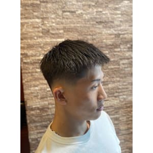 銀座 理容室 フェード