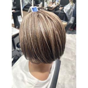 上品ハイライト/ベージュ/ミルクティー
