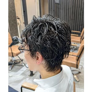 メンズゆるめパーマ