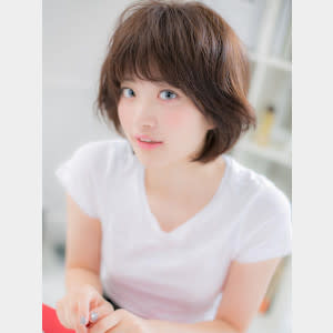 ナチュラル×ゆるふわボブ