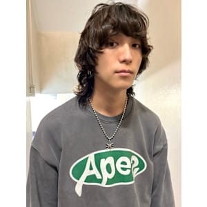 メンズウルフパーマ・メンズパーマ【下北沢】