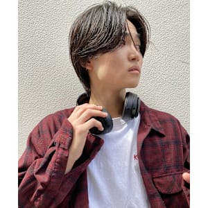 センターパート/メンズショート【下北沢】