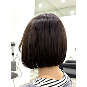 [RATIO 国分寺　uruna丸みのあるボブスタイル]