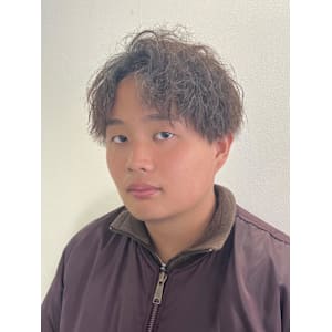 【平山明樹】縦落ちスパイラルパーマ